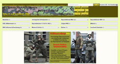 Desktop Screenshot of militaryshop.biz