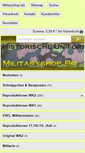 Mobile Screenshot of militaryshop.biz